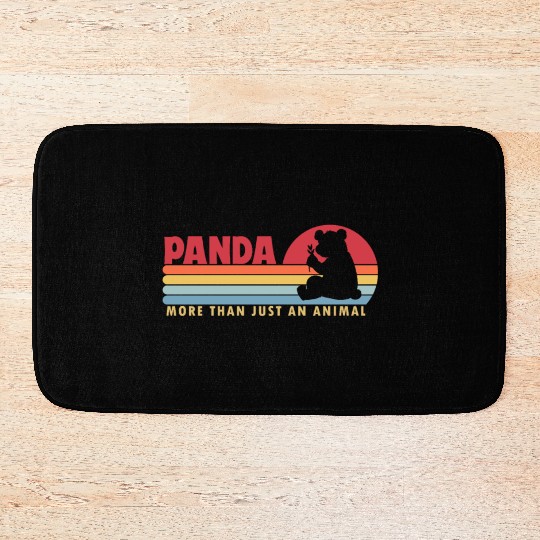 Panda more than an Animal Panda Bear Friend Giant Bath Mats