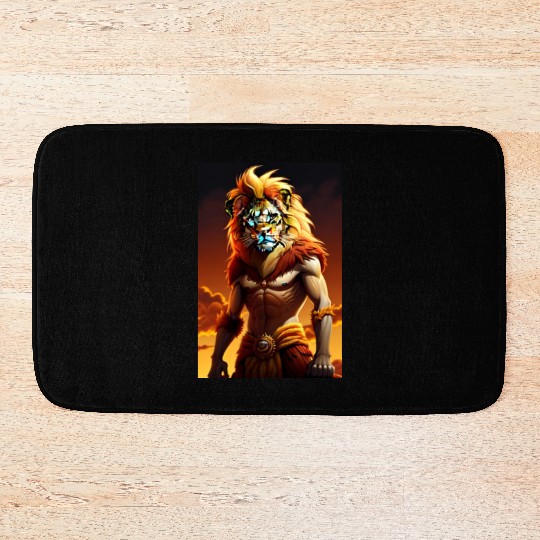 the lion king Bath Mats