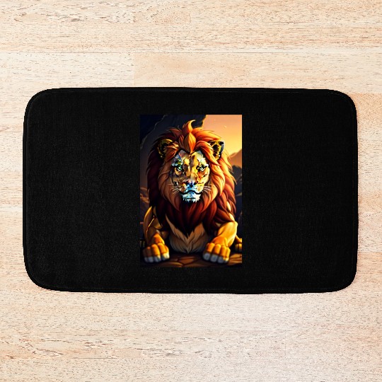 the lion king Bath Mats