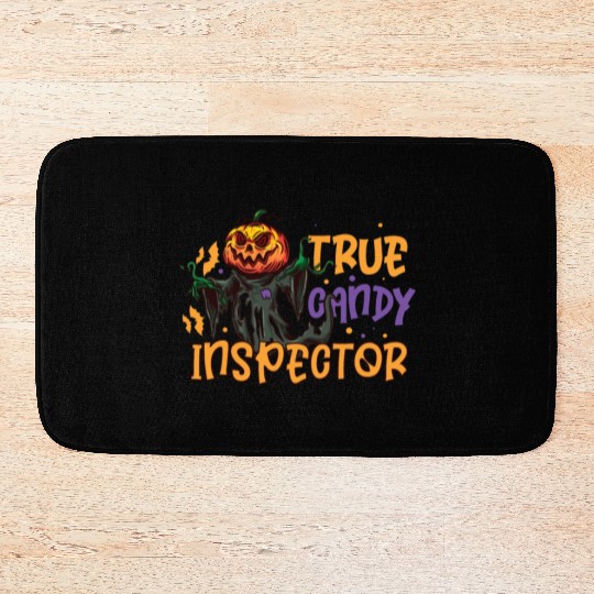 Scary Pumpkin Halloween Costume Autumn Fall Gift Bath Mats