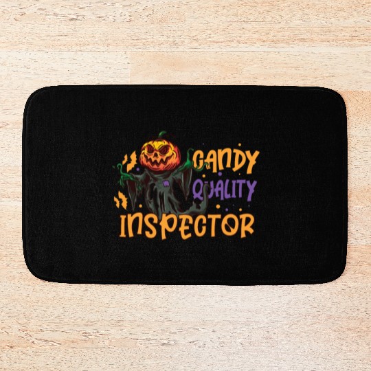 Scary Pumpkin Halloween Costume Autumn Fall Gift Bath Mats
