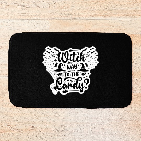Witch Candy Bath Mats
