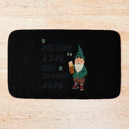 Beer keep the doctor Bath Mats