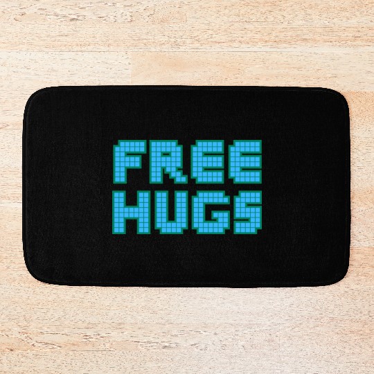 free hugs Bath Mats