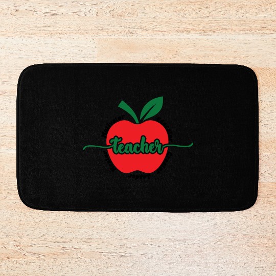 Teacher, Appreciation, Motivator, Educator, Bath Mats