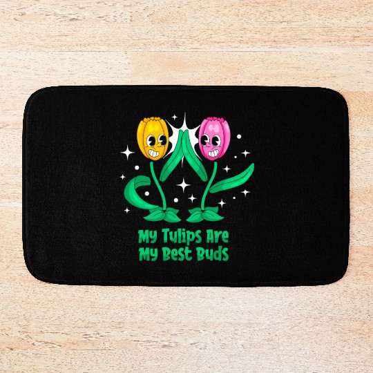 Tulip Gardening Cute Bath Mats