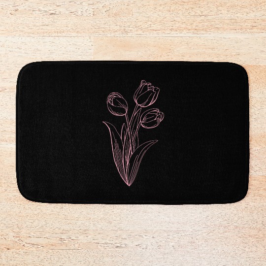 Tulips Florist Flowers Tulip Bath Mats