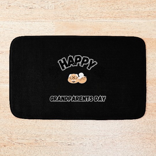 Happy Grandparents Day Bath Mats
