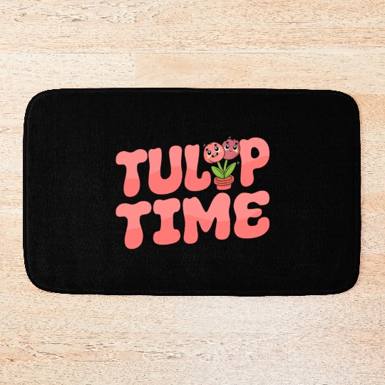 Tulip Gardening Cute Bath Mats