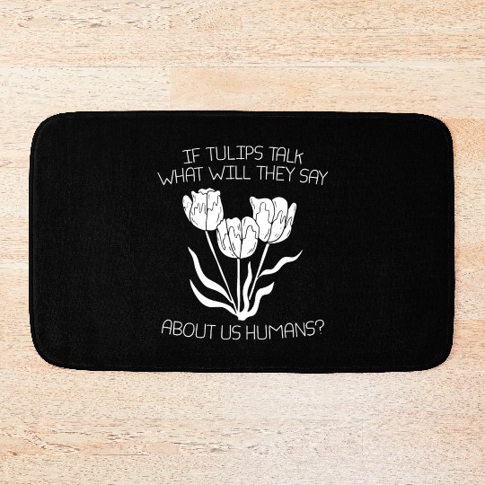 Tulip Gardening Tulips Bath Mats