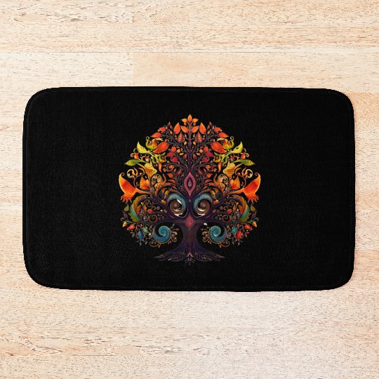 Tree Lovers Tree of Life Bath Mats