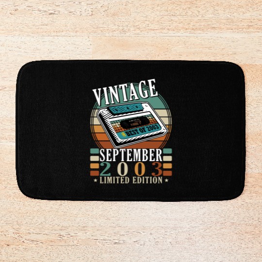september 2003 Anniversary september 2003 septembe Bath Mats