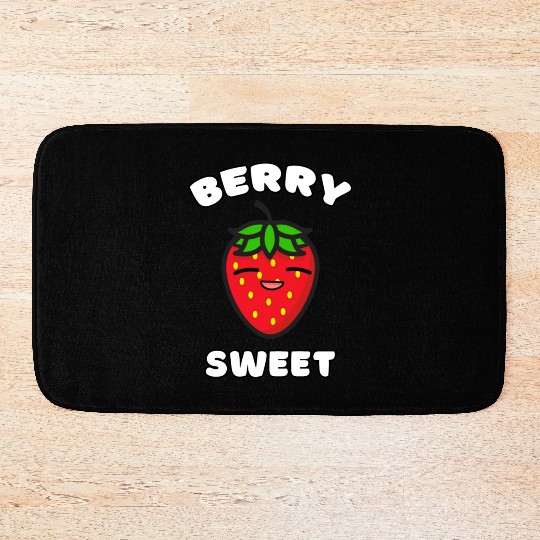 Berry Sweet - Strawberry Bath Mats