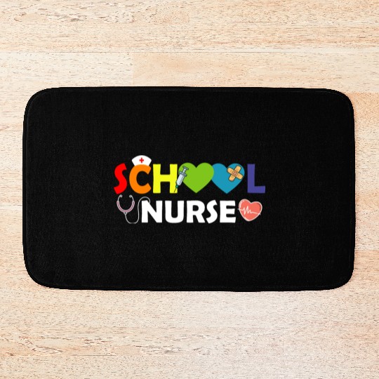 School Nurse Gift Registered Nurse Back To School Bath Mats