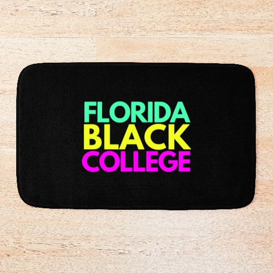 Sky-Marie Black College (Daughters Edition) Bath Mats