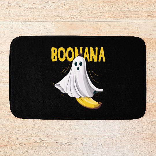 Boonana Ghost Banana Halloween Costume Cute Bath Mats