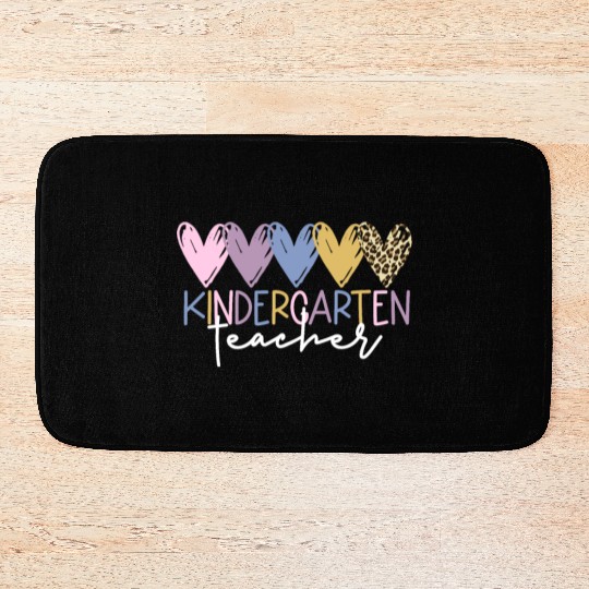 Kindergarten Teacher Back To School Kindergarten Bath Mats