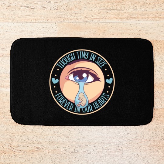 Infant Loss Miscarriage Awareness Pregnancy Loss Bath Mats