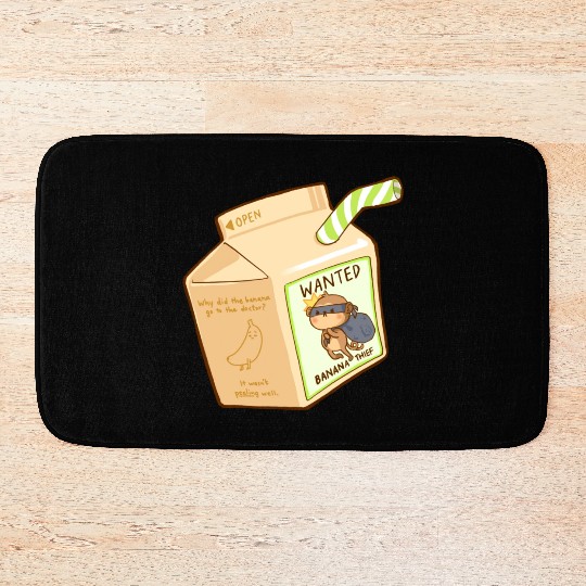 Monkey Banana Milk Bath Mats