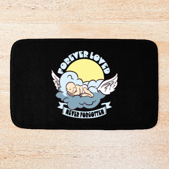 Infant Loss Miscarriage Awareness Pregnancy Loss Bath Mats