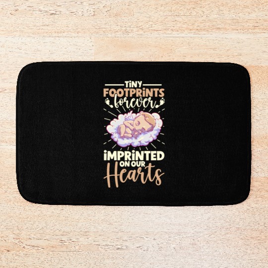 Infant Loss Miscarriage Awareness Pregnancy Loss Bath Mats