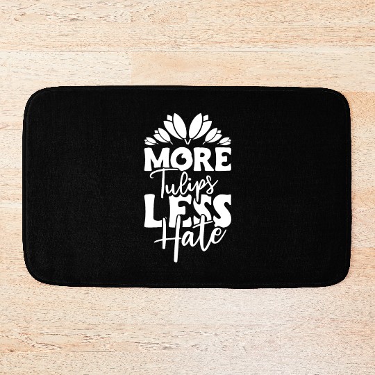 Tulip Gardening Tulips Bath Mats