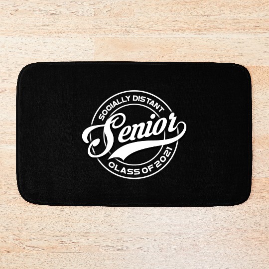Graduating 2021 Senior Class Back To School Social Bath Mats