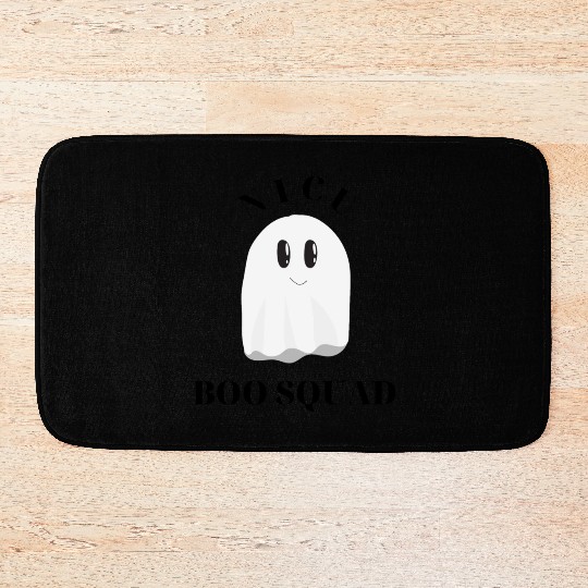 Cute NICU Halloween | NICU Boo Squad design Bath Mats