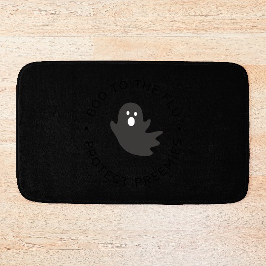 NICU Halloween | Boo to the flu | Protect Preemies Bath Mats
