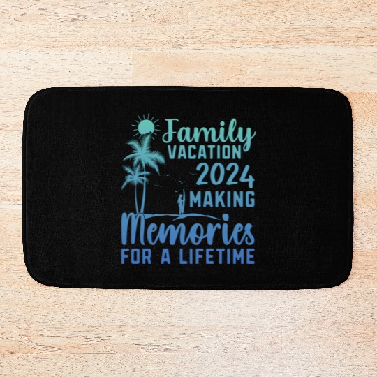 Family Vacation Making Memories Lifetime Bath Mats