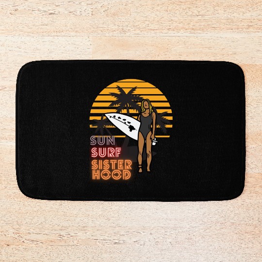 Sun, Surf, Sisterhood Bath Mats