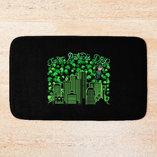 Saint Patrick's Day Phoenix Arizonna Bath Mats