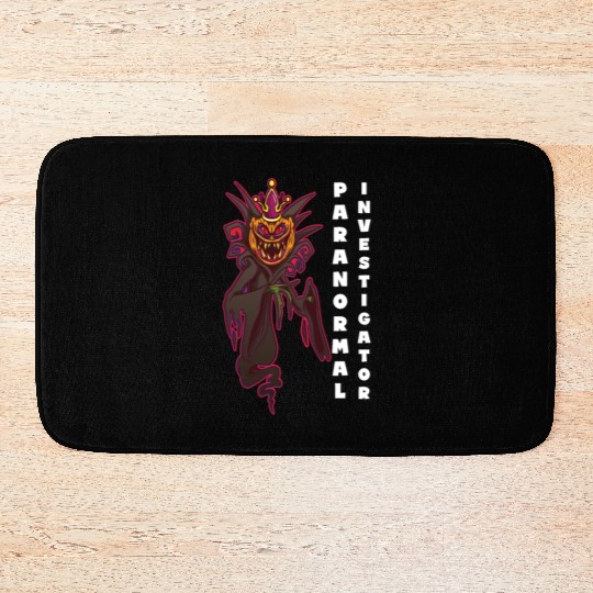 Ghost Hunting Paranormal Investigator Bath Mats