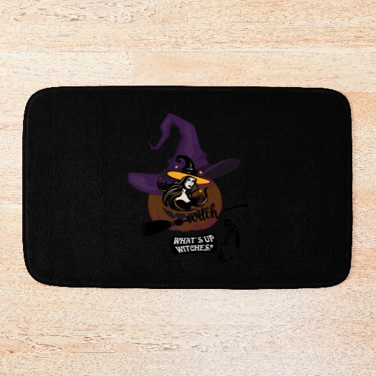 WITCH Bath Mats design (halloween)