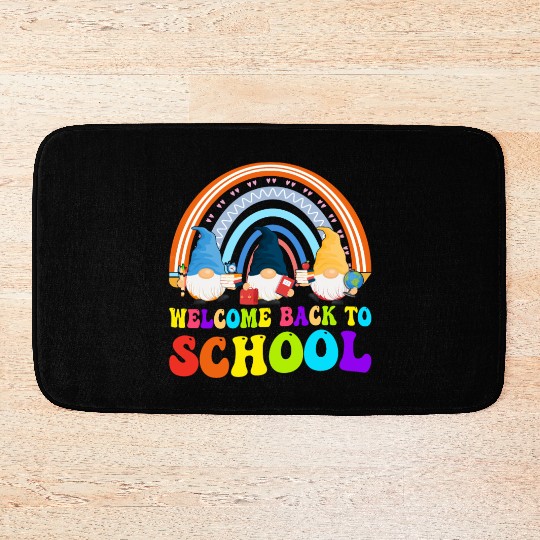 Welcome Back To School Bath Mats