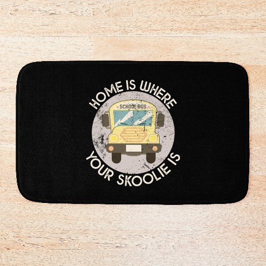 School Bus Conversion Design For A Skoolie Lover Bath Mats