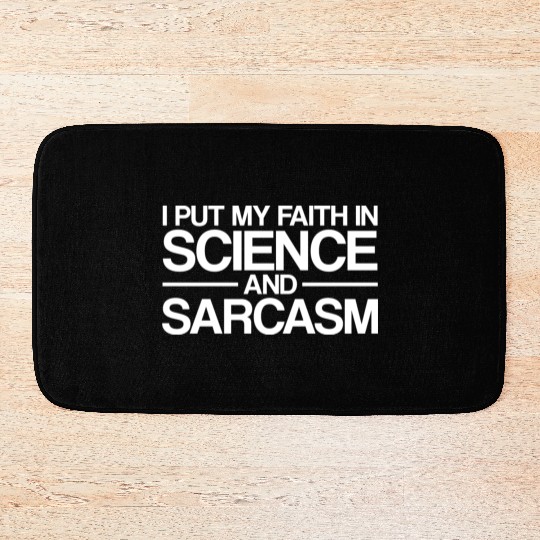 atheism science Bath Mats