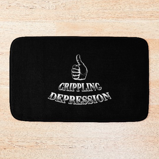 Crippling Depression Bath Mats