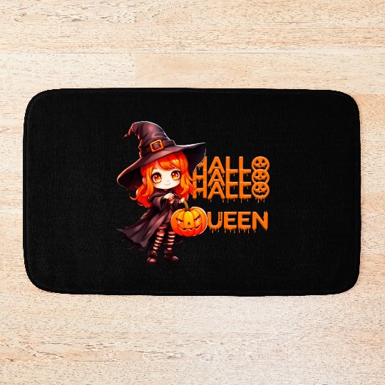 Hallo Queen Redhead Witch Bath Mats