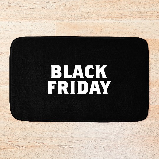 Black Friday Bath Mats
