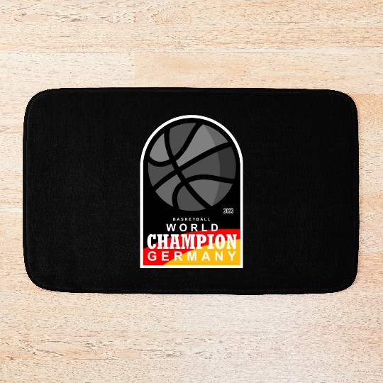 GERMANY BASKETBALL WOLRD CHAMPION 2023 Bath Mats