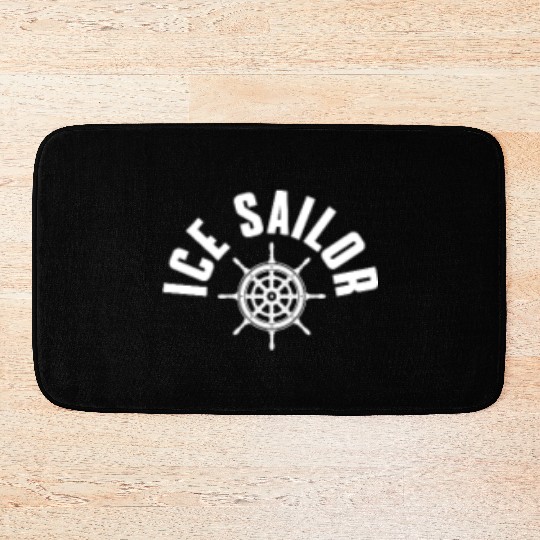 Ice Sailor Pocket Design Bath Mats