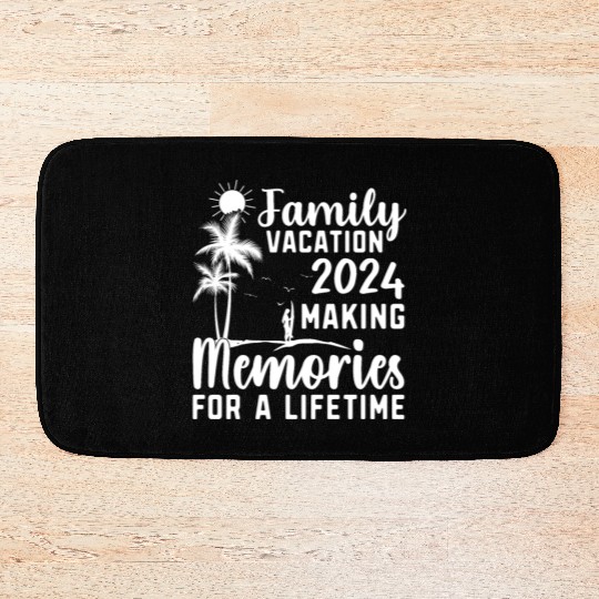 Family Vacation Making Memories Lifetime Bath Mats