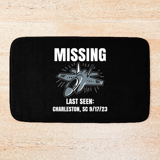 Missing F-35 War Plane Bath Mats