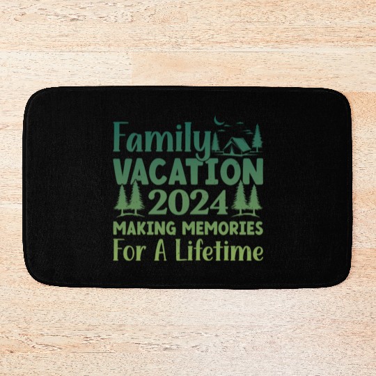 Family Vacation Making Memories Lifetime Bath Mats