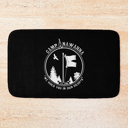 Camp Anawanna we hold you in our hearts Bath Mats