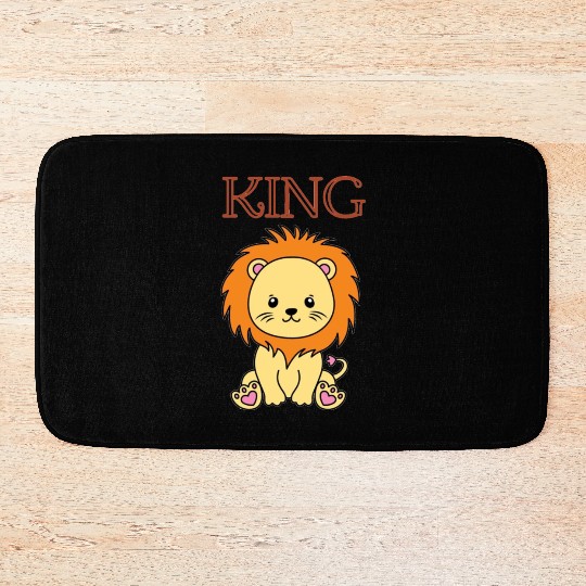 Lion King, lion Bath Mats
