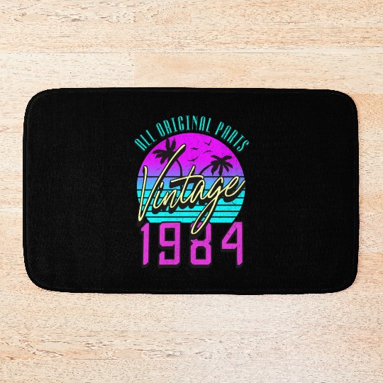All Original Parts Vintage 1984 Bath Mats