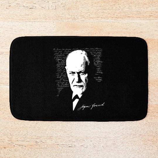 Sigmund Freud Bath Mats