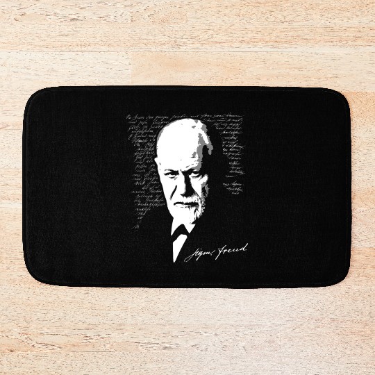 Sigmund Freud Bath Mats